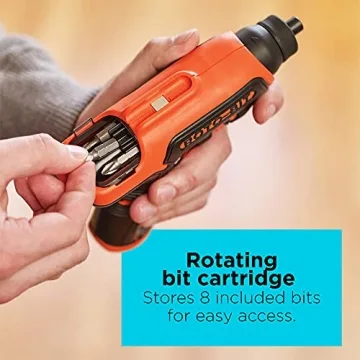 BLACK+DECKER 4V MAX Electric Screwdriver for Home Projects