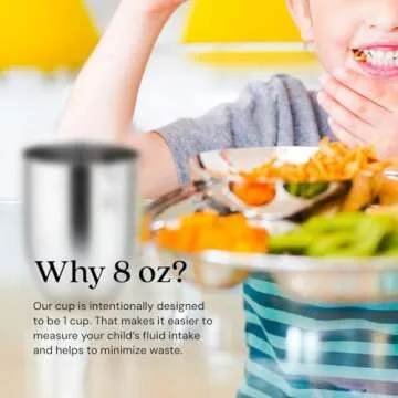 Ahimsa Stainless Steel Kids Cups - Safe & Durable