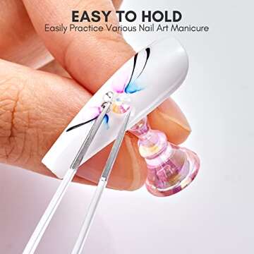 Makartt Nail Stand for Flawless Press On Nail Art