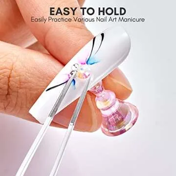 Makartt Nail Stand for Flawless Press On Nail Art
