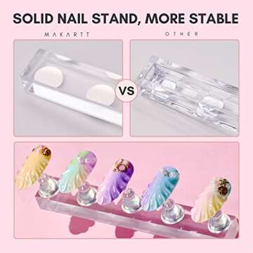 Makartt Nail Stand for Flawless Press On Nail Art
