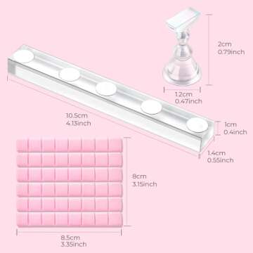 Makartt Nail Stand for Flawless Press On Nail Art