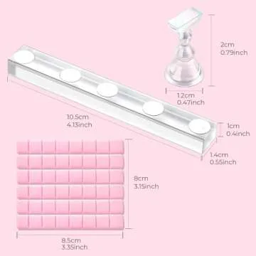 Makartt Nail Stand for Flawless Press On Nail Art