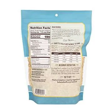 Bob's Red Mill Organic Extra Thick Rolled Oats, 16-ounce (Pack of 4)