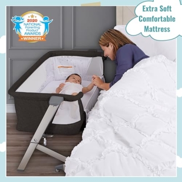 Skylar Bassinet: Adjustable Bedside Baby Sleeper
