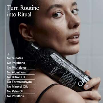 Osana Shampoo + Conditioner Set, Shea Butter & Coconut Oil for Normal-Dry Hair Types, Balance Moisture and add Shine, Vanilla & Coconut Scent - 11.8oz Each