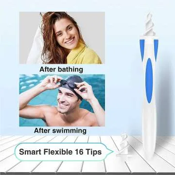 Ear Wax Remover Tool with 16 Reusable Tips