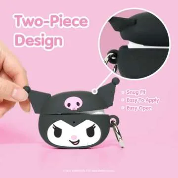 Cute iFace AirPods Pro 2 Case Hello Kitty & Friends