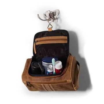 Nolita Handmade Buffalo Leather Travel Dopp Kit