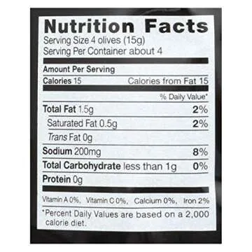 Gaea Green Olives with Oregano & Lemon Snack Packs 2.3 oz