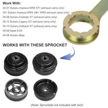 Opall Cam Sprocket Tool for Subaru WRX and More