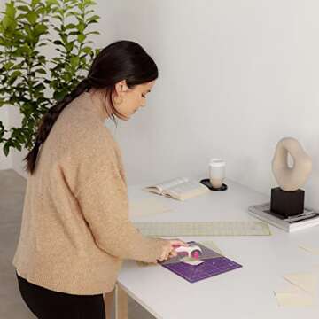 Elan A4 Self-Healing Cutting Mat for Crafting and Sewing