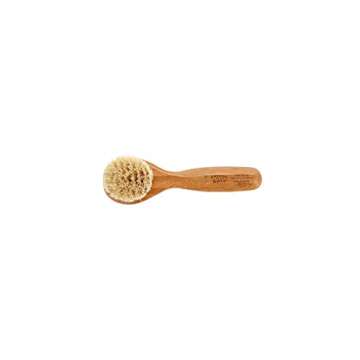 Facial Cleansing Brush - Natural Bristle Wood Handle