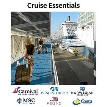 NTONPOWER 6 Pack Cruise Luggage Tags, Cruise Lanyard for Carnival, NCL, Princess, MSC Cruise Ships, ...