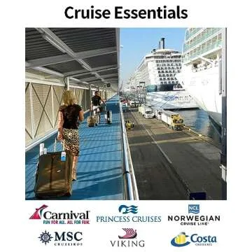 NTONPOWER 6 Pack Cruise Luggage Tags, Cruise Lanyard for Carnival, NCL, Princess, MSC Cruise Ships, ...