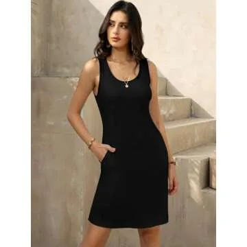 LUXVEER Women's Comfortable Summer Sundress for Beach