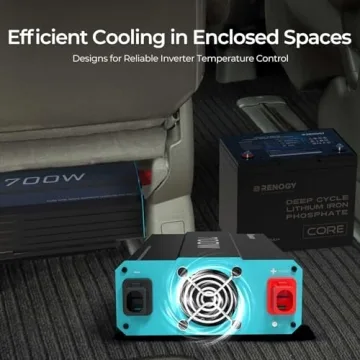 Renogy 700W Pure Sine Wave Inverter for Home RV Travel