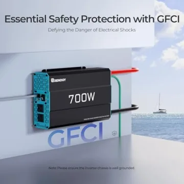 Renogy 700W Pure Sine Wave Inverter for Home RV Travel