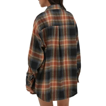 Comfort and Style with CHYRII Women's Flannel Shirt