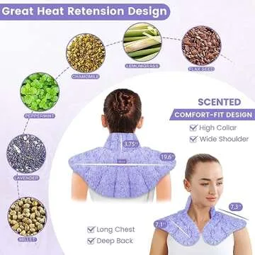REVIX Neck and Shoulders Microwave Heating Pad