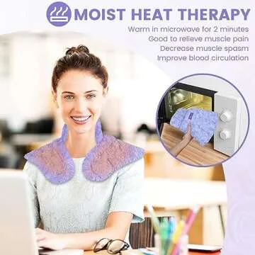 REVIX Neck and Shoulders Microwave Heating Pad