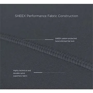 SHEEX Performance Cooling Sheet Set - Unmatched Comfort in Black