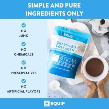 Equip Grass Fed Collagen Powder | Clean Hydrolyzed Collagen