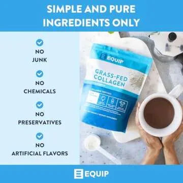 Equip Grass Fed Collagen Powder | Clean Hydrolyzed Collagen