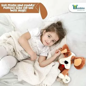 Bundaloo Animated Plush Peek A Boo Singing Dog