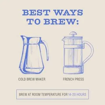 Bizzy Organic Cold Brew Coffee 1LB Dark Roast