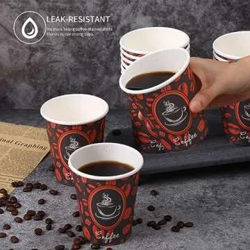 Eco-Friendly Disposable Paper Coffee Cups by Tsyware