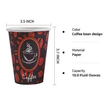 Eco-Friendly Disposable Paper Coffee Cups by Tsyware