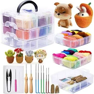 Beginners Spinning Material Kit with Complete Supplies