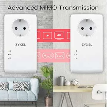 Zyxel AV2000 Powerline Ethernet Adapter for Smart TVs