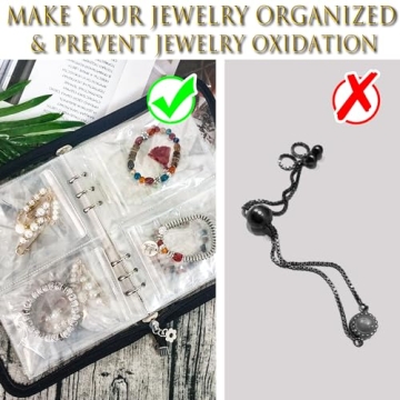 LingLingo Travel Jewelry Organizer for Earrings & More