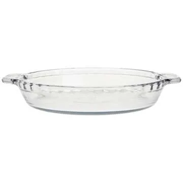 Anchor Hocking Oven Basics Glass Pie Plate