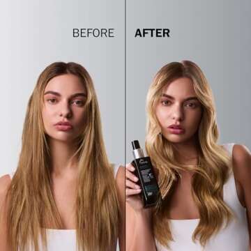 TRUSS Professional Amino Miracle Hair Heat Protectant Spray - Powerful, Anti-Aging Leave In Hair Treatment and Detangler Spray to Deep Condition + Smooth Knots (225 ml)