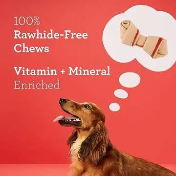 DreamBone Mini Chews, Made With Real Chicken, Rawhide Free Chews For Dogs, 24 Count