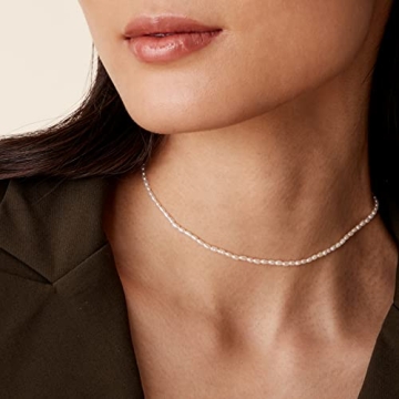 Stylish PAVOI Freshwater Pearl Choker Necklace for Women