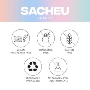 Sacheu Slick Skin Gua Sha Oil - Squalane Oil for Face, Face Oil for Gua Sha Massage, Gua Sha Oil for Face, Essential Lipids Anti Aging Face Serum, Moisturizing and Hydrating, Fragrance Free - 1 Fl Oz