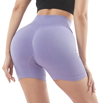 Yoga Workout Shorts Women Butt Lifting High Waist Stylish