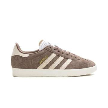 adidas Gazelle Womens Sneaker (Earth Strata White, 10)