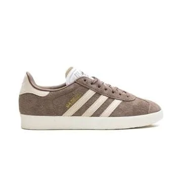 adidas Gazelle Womens Sneaker (Earth Strata White, 10)