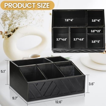 Coffee Station Organizer for Counter - Stylish Storage Solution