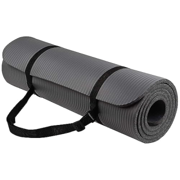Fitvids 1/2-Inch Extra Thick Yoga Mat with Strap