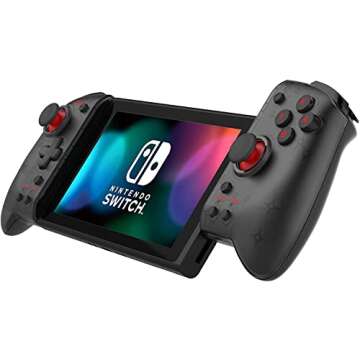 HORI Split Pad Pro Attachment Set - Ergonomic Controller for Handheld Mode & Wired Controller - Offi...