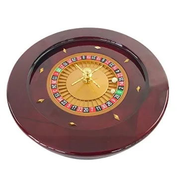 Yuanhe 20Inch Deluxe Roulette Wheel for Thrilling Game Nights