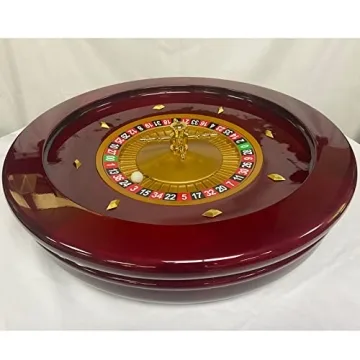 Yuanhe 20Inch Deluxe Roulette Wheel for Thrilling Game Nights