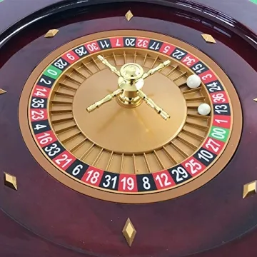 Yuanhe 20Inch Deluxe Roulette Wheel for Thrilling Game Nights