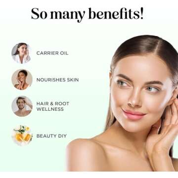 Avocado Oil For Hair and Skin - 100% Pure Avocado Oil for Skin and Nail Care plus Dry Hair Treatment and Facial Oil Moisturizer - Natural Hair Oil and Carrier Oil for Essential Oils Mixing (4 Fl Oz)